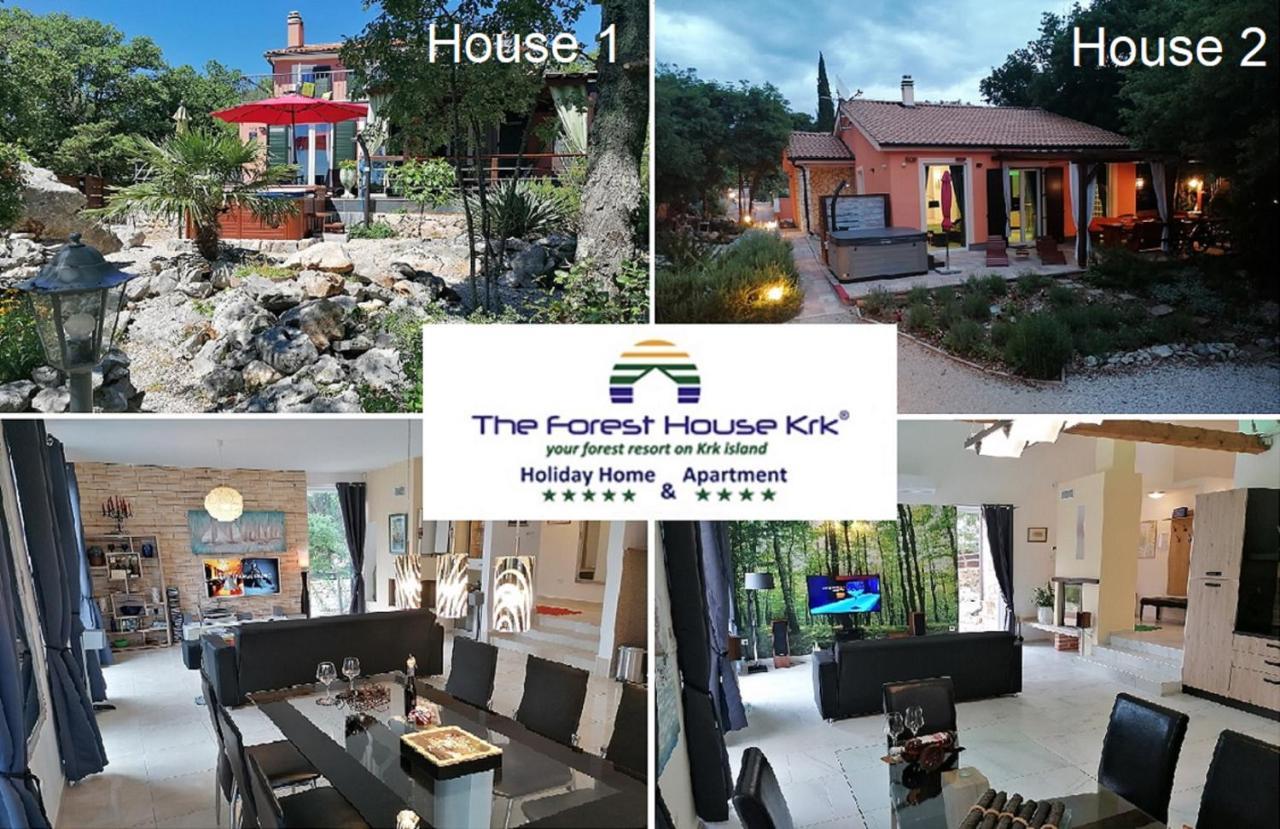 The Forest House Krk 2 Kras Luaran gambar